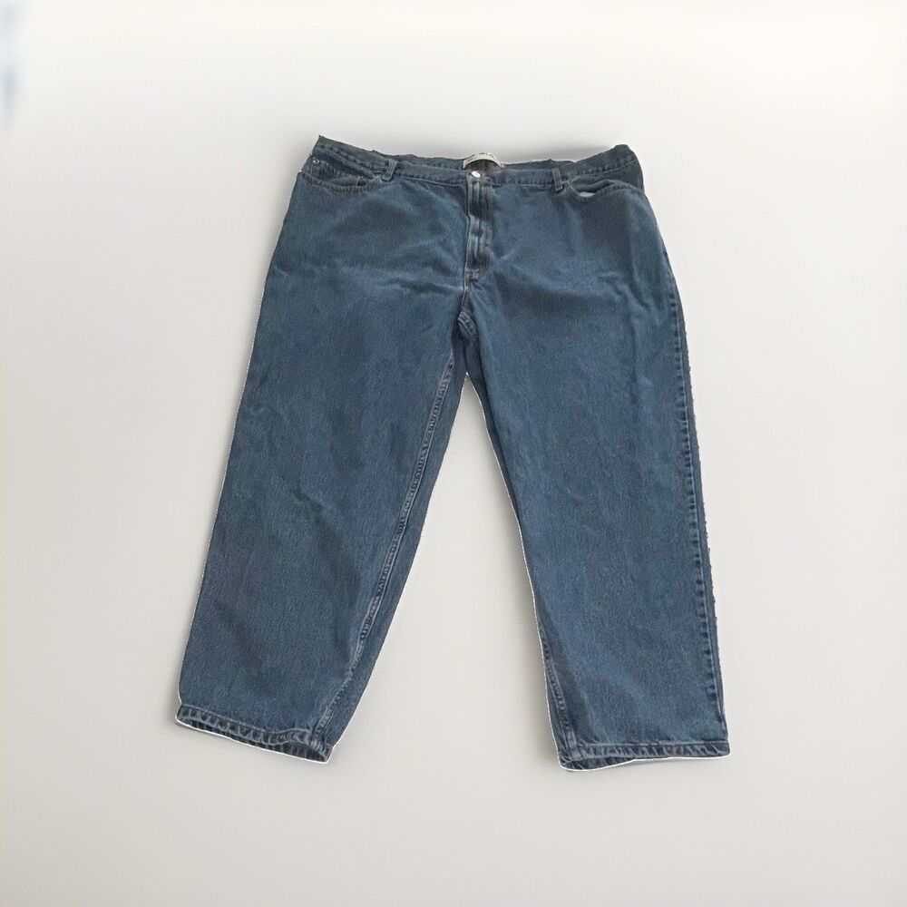 Levis 560 Comfort Fit Mens 50x30 Medium Wash Denim Blue Jeans Discontinued